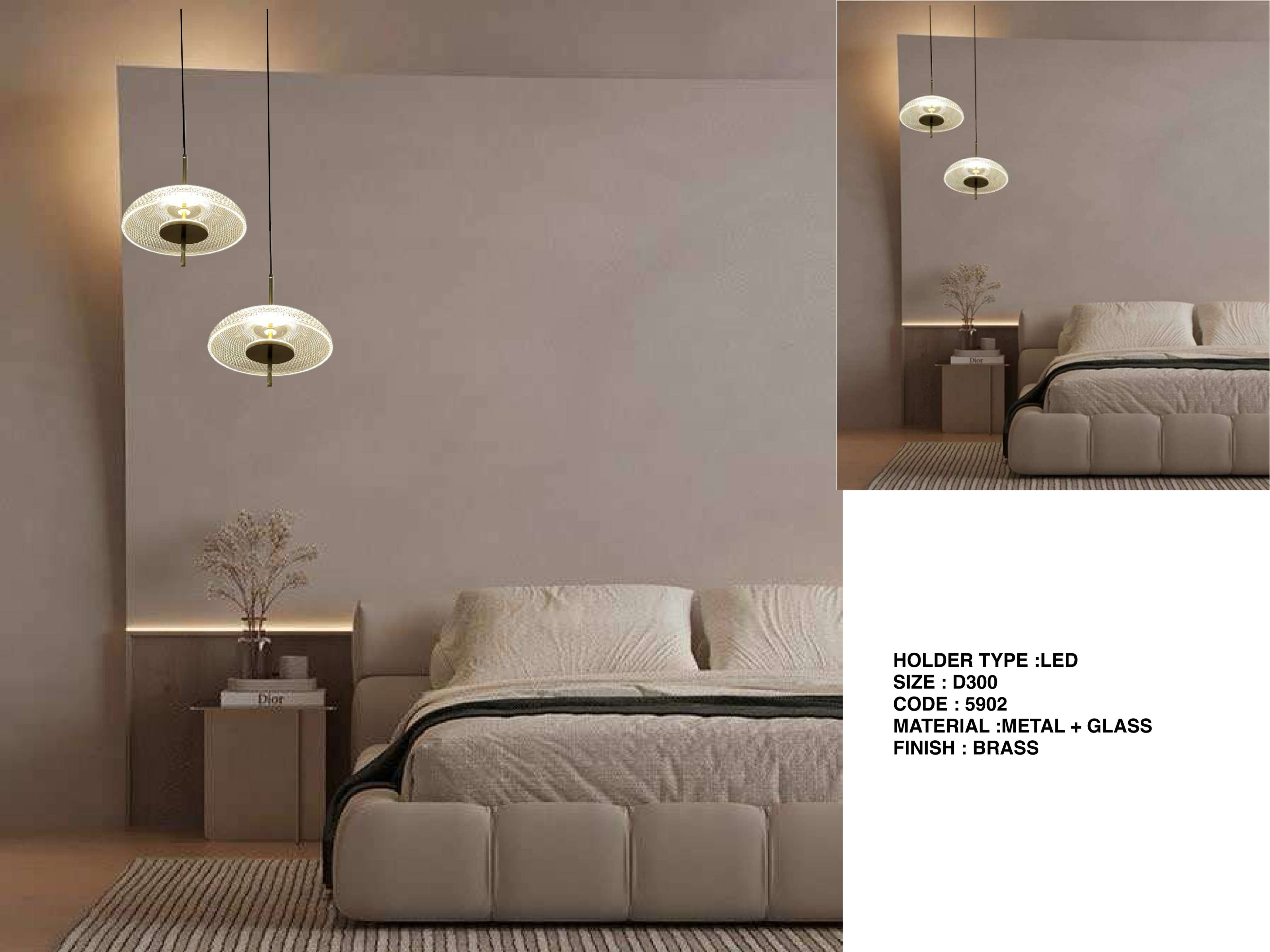 Beyond Lights - Brass LED Lamp- LCHL